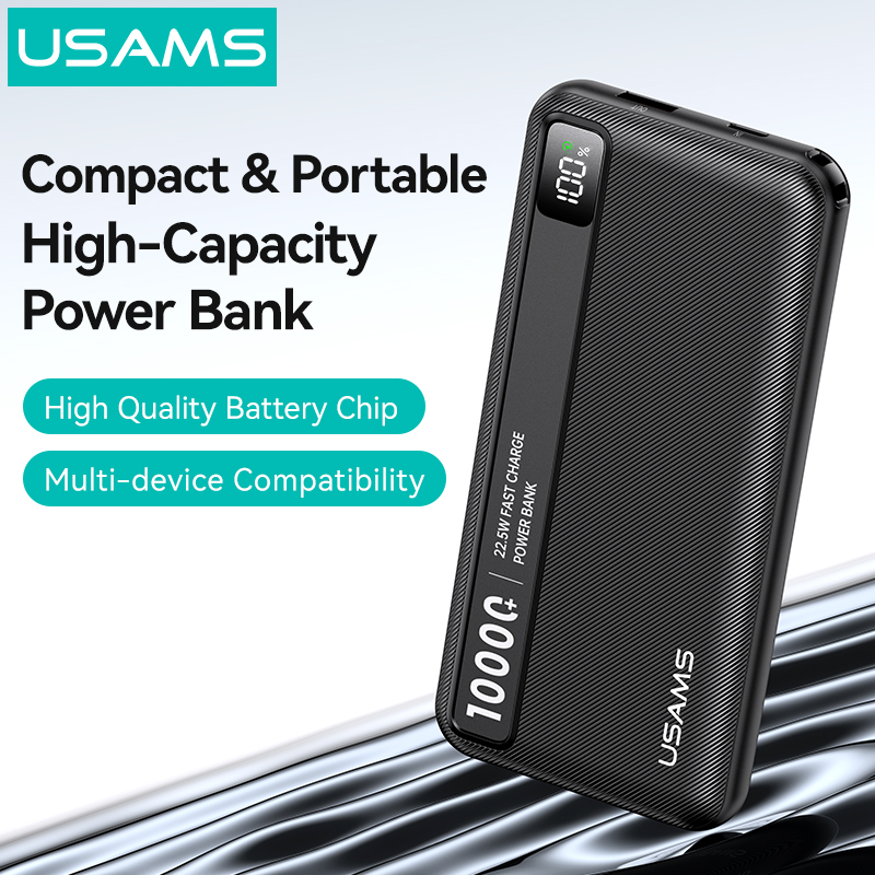 Pin sạc dự phòng Usams CD263 22.5W Fast Charging Power Bank 10000mAh - Hàng Chính Hãng