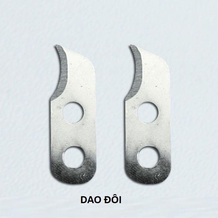 Dao khoanh vỏ cây trồng , 1 lưỡi đôi và 1 lưỡi chữ u