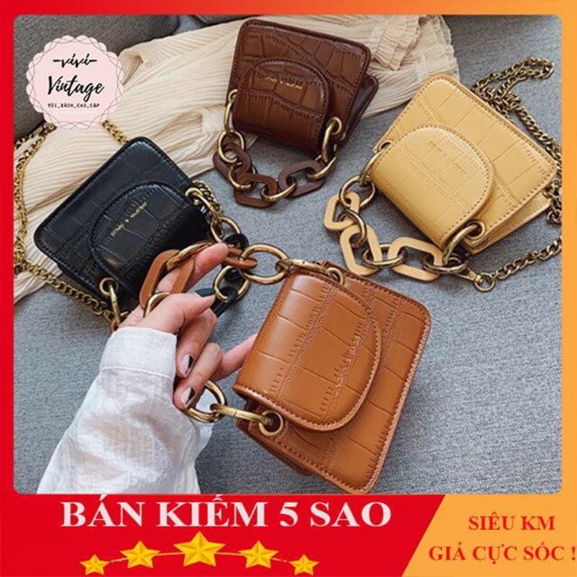 TÚI MINI DÂY XÍCH ULZZANG HOTTREND 2019 PHONG CÁCH HÀN QUỐC ĐEO CHÉO SIÊU YÊU CHO CÁC BẠN NỮ -vivi024