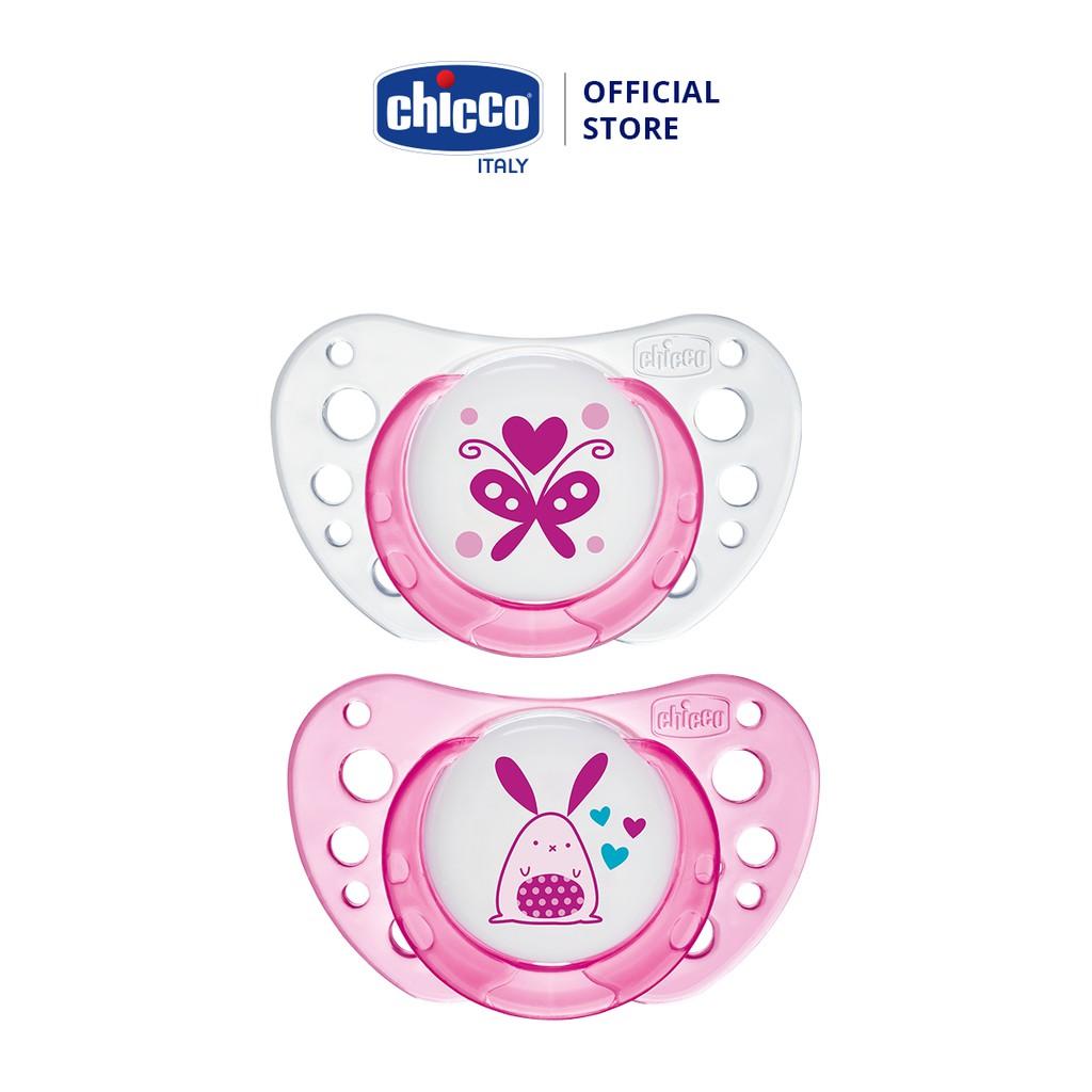 Bộ hai ty ngậm Chicco Physio Air 0 - 6M+