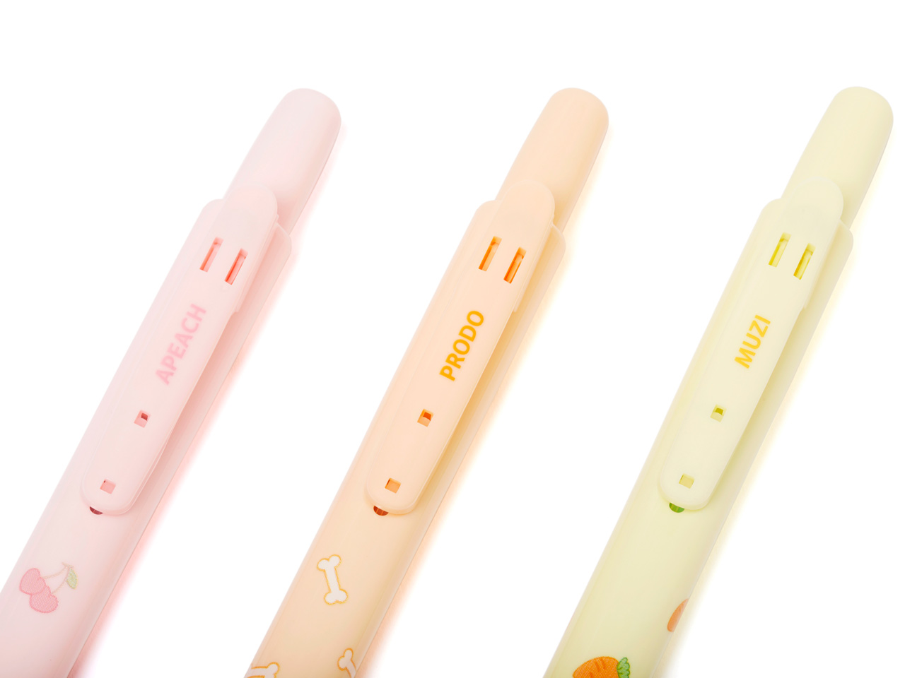 Set 3 Bút Đánh Dấu Little Apeach Kakao Friends Chính Hãng