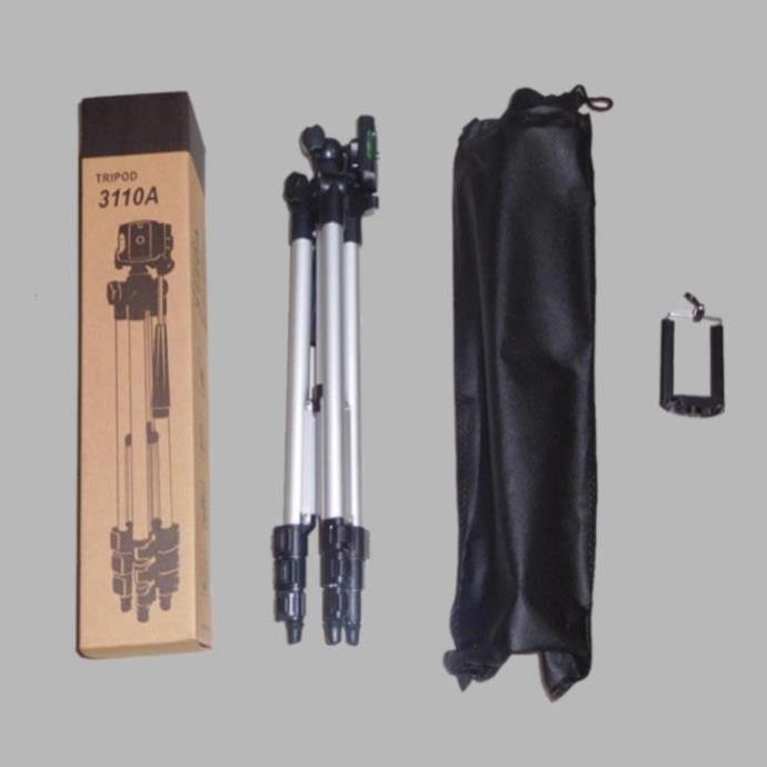 BỘ 1 TRIPOD VÀ 1 GIÁ ĐỠ - GẬY LIVESTREAM 3 CHÂN CỰC HOT 88202 SHOP TIỆN ÍCH h1
