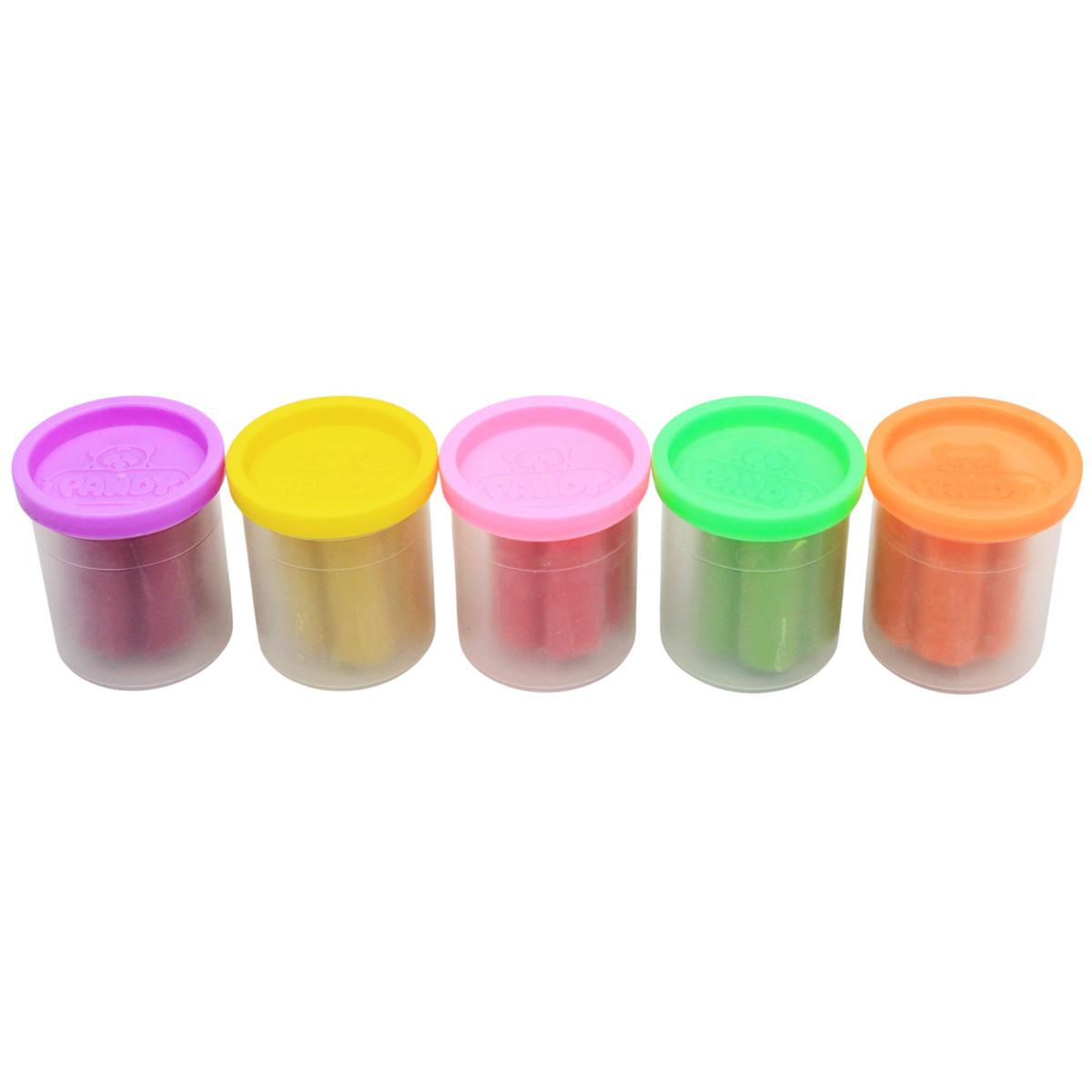 Bộ 5 Hộp Bột Nặn Màu Sắc - Pandy GA00500