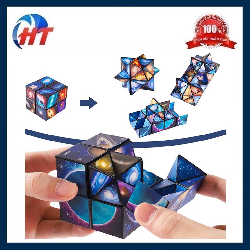 RUBIK 3D MA THUẬT BIẾN 72 HÌNH SÁNG TẠO CHO BÉ - HT