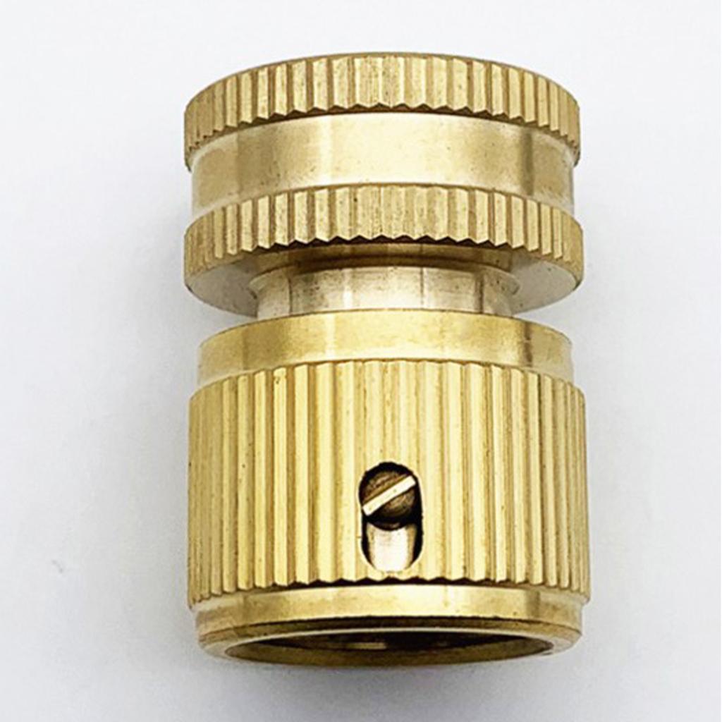 Durable 3/4Inch Inner thread Solid Brass Quick Water Female Hose Connectors
