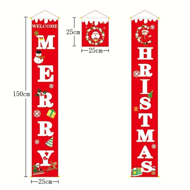 1 Bộ Phụ Kiện Treo Trang Trí Giáng Sinh