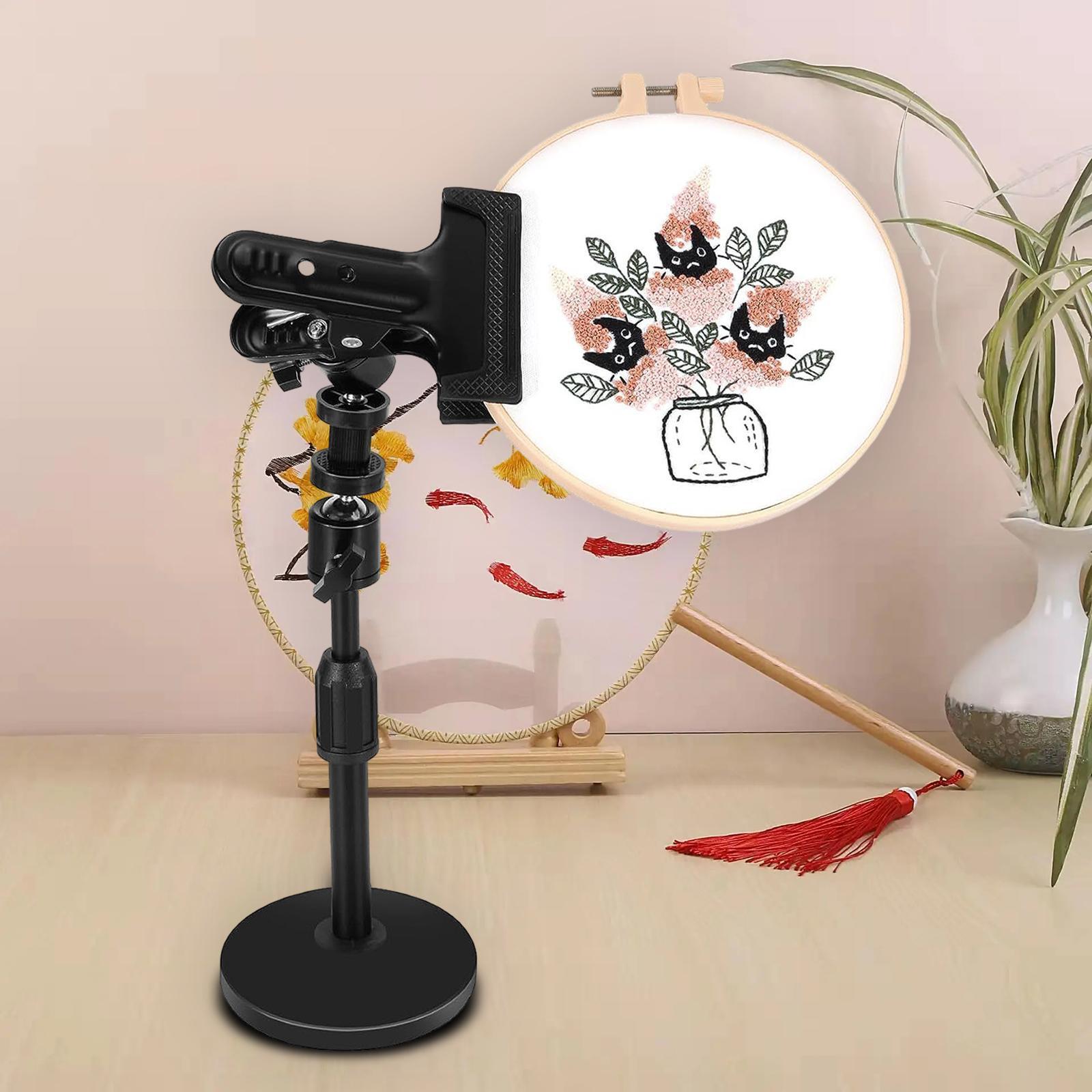 Embroidery Frame Holder for Sewing Craft Projects DIY Quilting Silk Painting