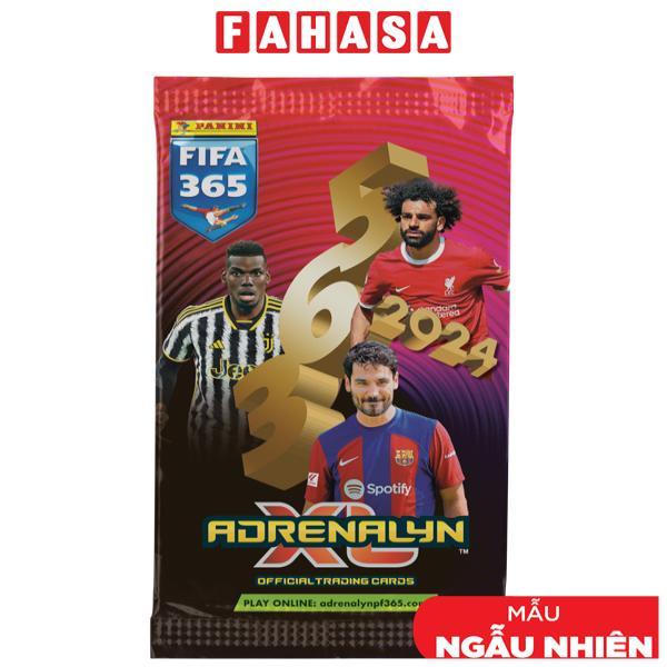 Túi Sưu Tập Thẻ Hình Cầu Thủ Panini FIFA 365 Adrenalyn 23/24 XL - Soccer Cards Booster Pack (6 Card Ngẫu Nhiên/Túi)(Mẫu Sản Phẩm Giao Ngẫu Nhiên)