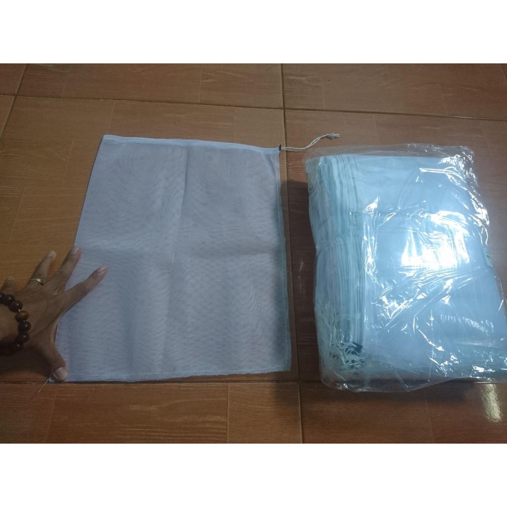 100 CÁI TÚI -DÙNG ĐẺ BAO,BỌC BƯỞI DIỄN DA XANH ,NHO,NHÃN,MÃNG CẦU XIÊM,DƯA LƯỚI,SẦU RIÊNG