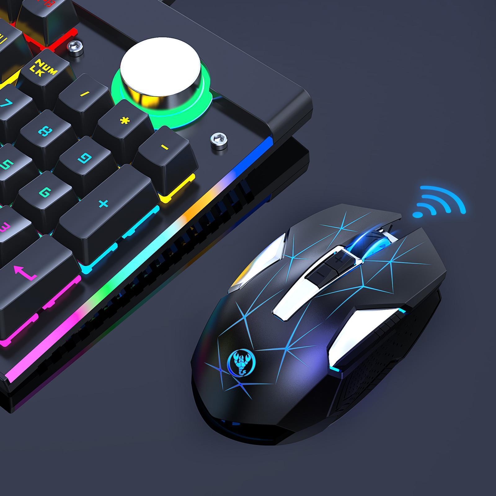 PC Gaming Mice Colorful LED Lights 3 DPI