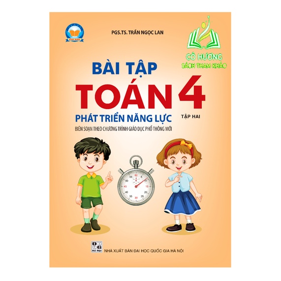 Sách - Combo Bài tập phát triển năng lực Toán 4 Tập 1+2