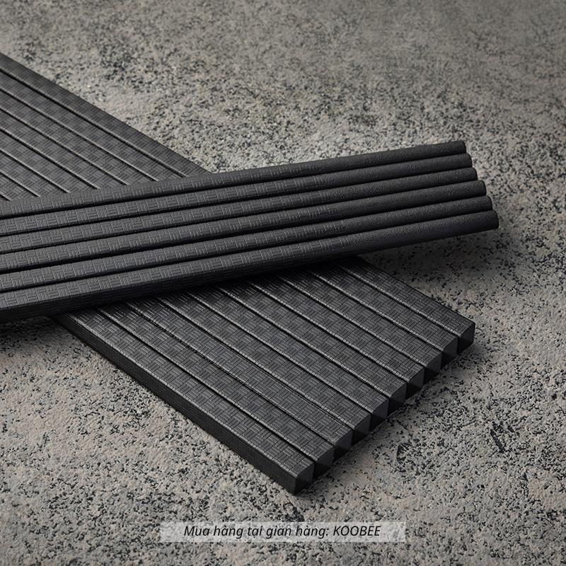 Set 10 đôi đũa Nhật sợi thuỷ tinh Glass Fiber - Đũa Nhật kháng khuẩn chống nấm mốc chống trơn trượt