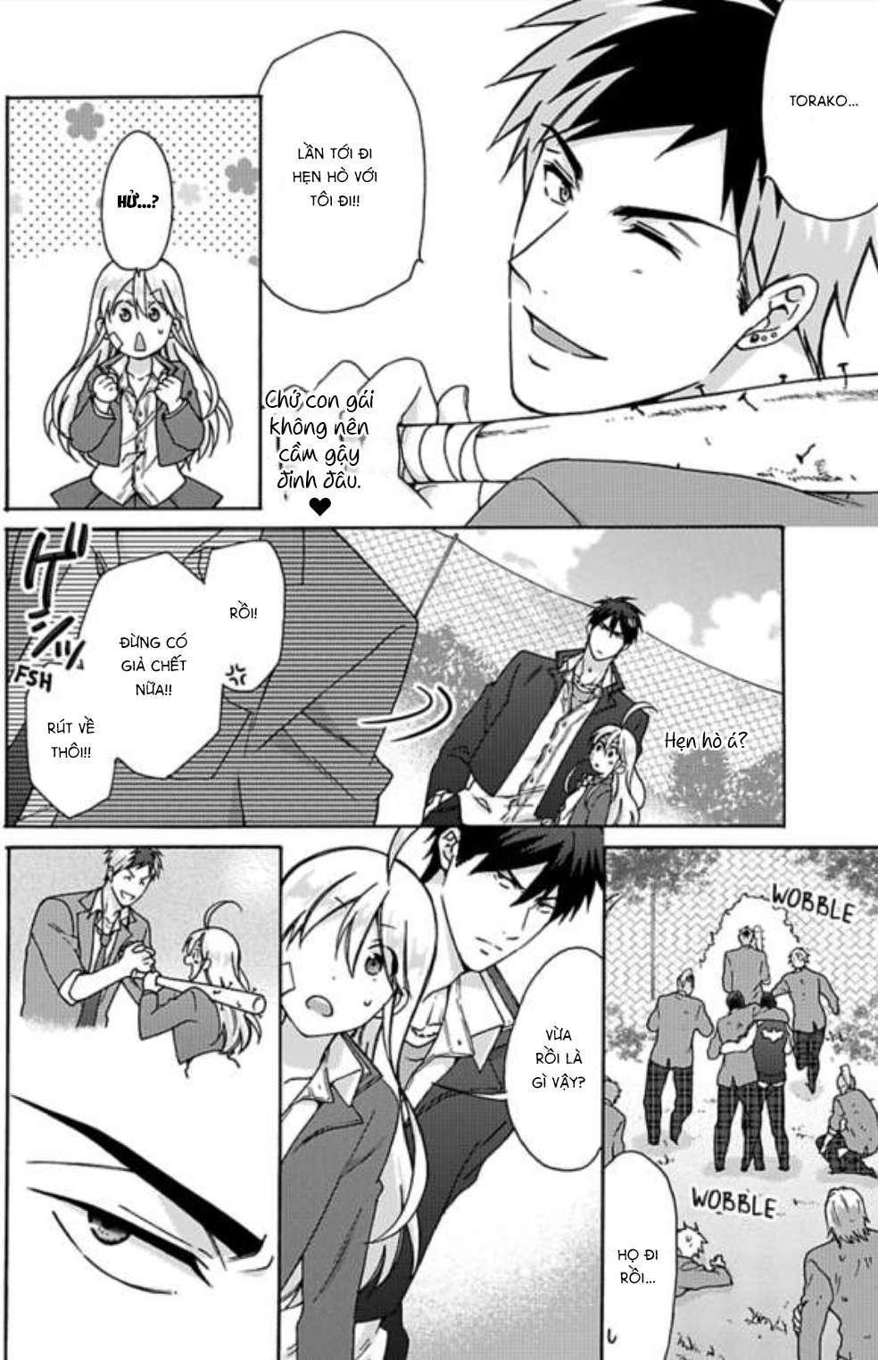 genderbender yankee school ore no hajimete, nerawaretemasu chapter 23 14