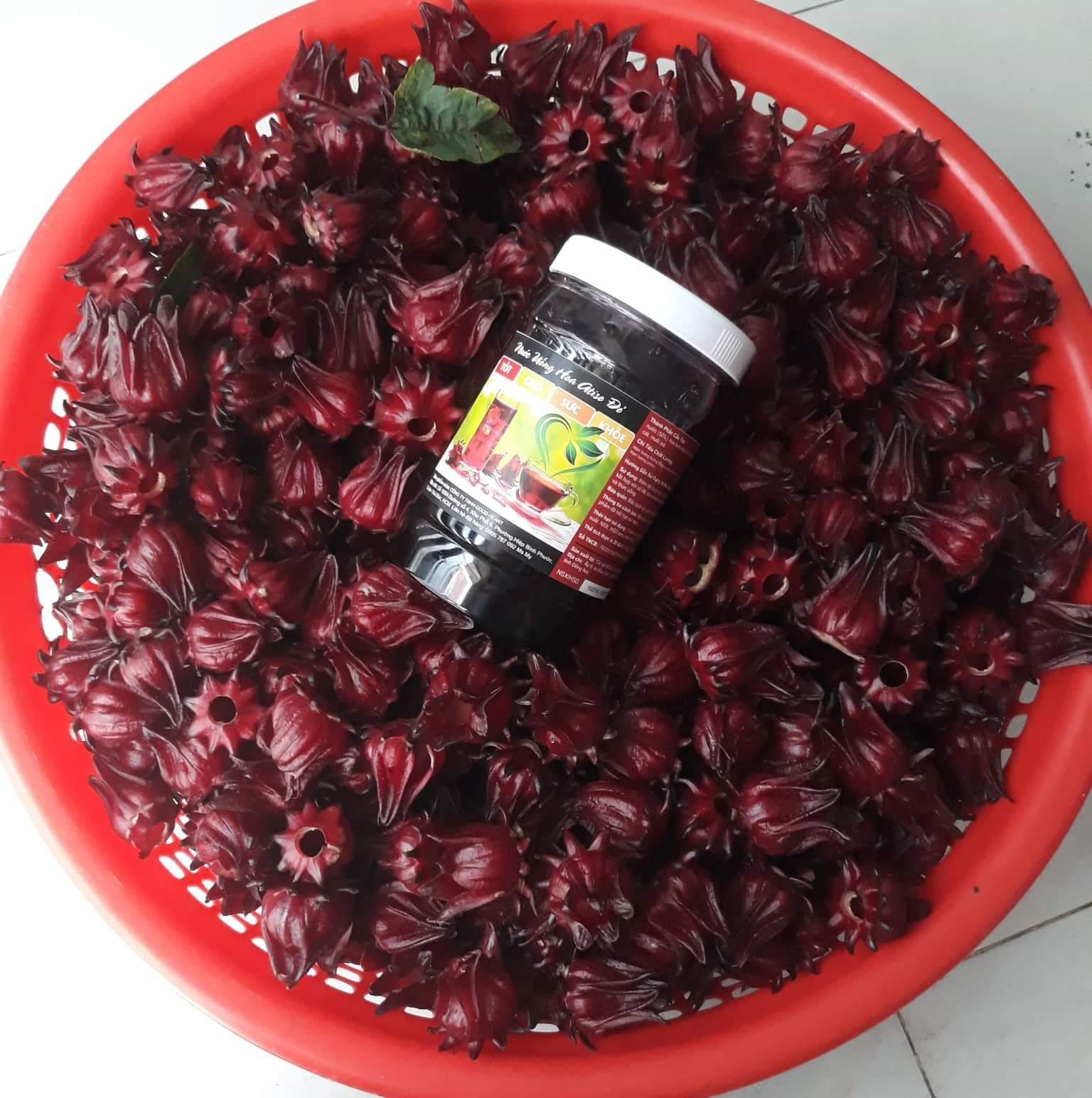 Syrup kèm mứt Hibiscus