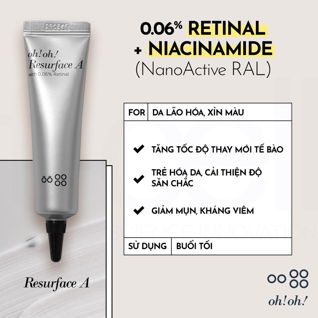 Tinh Chất Trẻ Hóa, Làm Sáng Da oh!oh! Resurface A