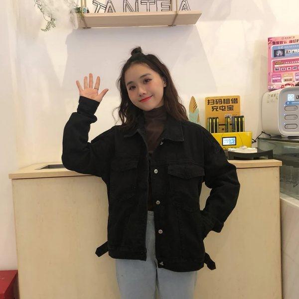 Áo khoác chống nắng nữ basic trơn chuẩn shop siêu hot-A3100 - Đen
