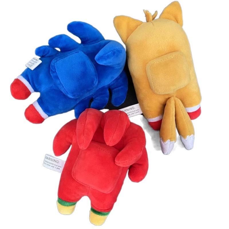 Móc Khóa Hình Nhím Sonic Among Us Nhồi Bông Bằng Cotton PP Mềm Dễ Thương