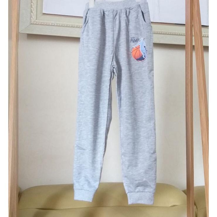 Quần thun dài bo gấu chất cotton da cá size đại cho bé