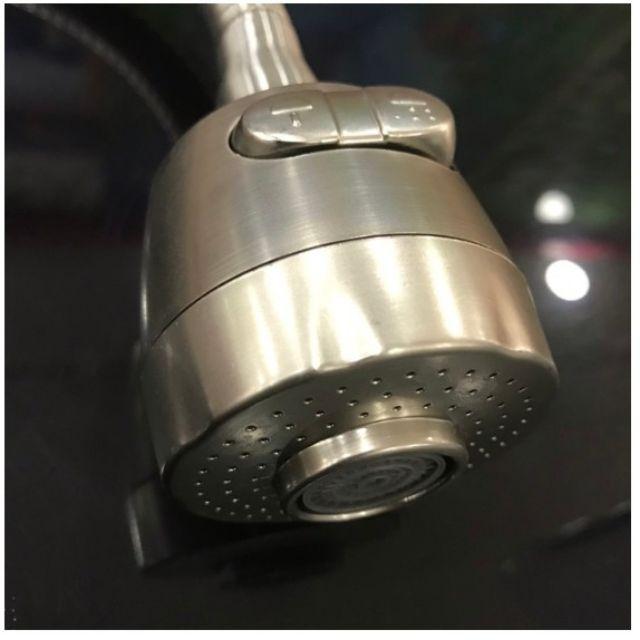 Vòi rửa bát lò xo đơn lạnh Inox 304
