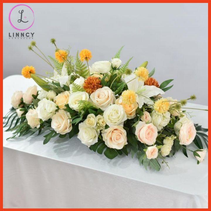 Lẵng Hoa Để Bàn Họp, Hoa Trang Trí Tiệc, Sự Kiện, Hội Nghị, Lẵng Hoa Để Bàn, Kệ Tủ