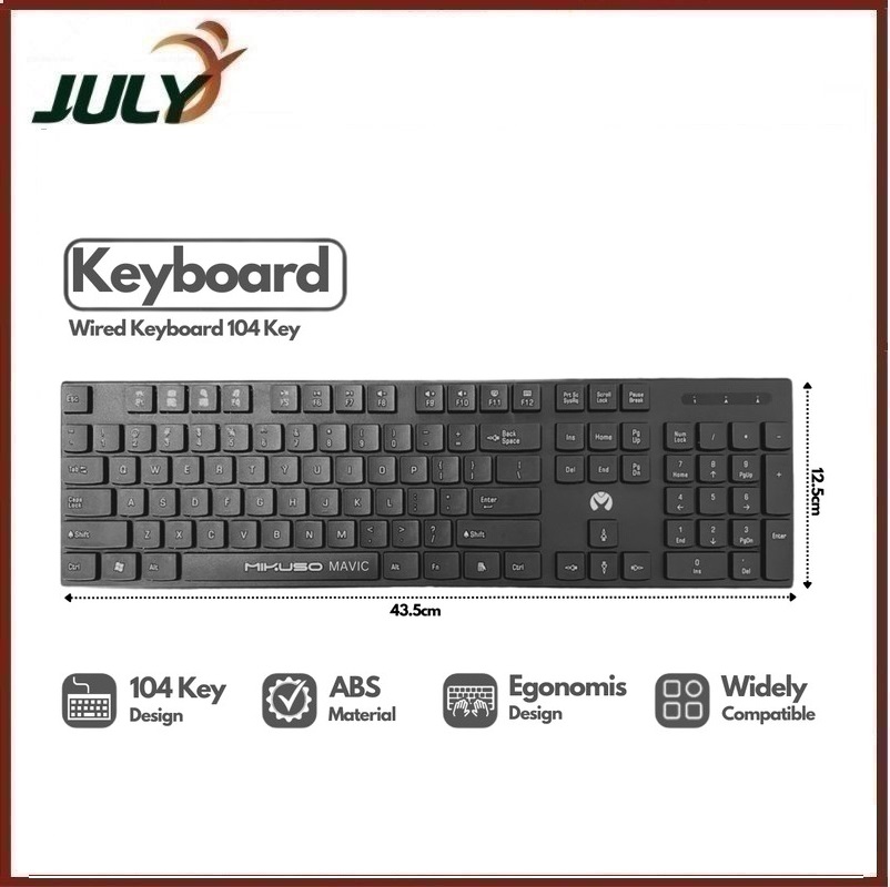 Bàn phím KB-502U USD keyboard - JL