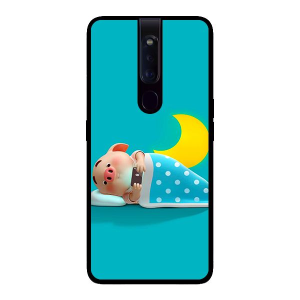 Ốp lưng cho Oppo F11 Pro heo 7 - Hàng chính hãng