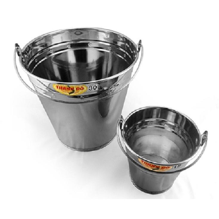 Xô đá inox cao cấp