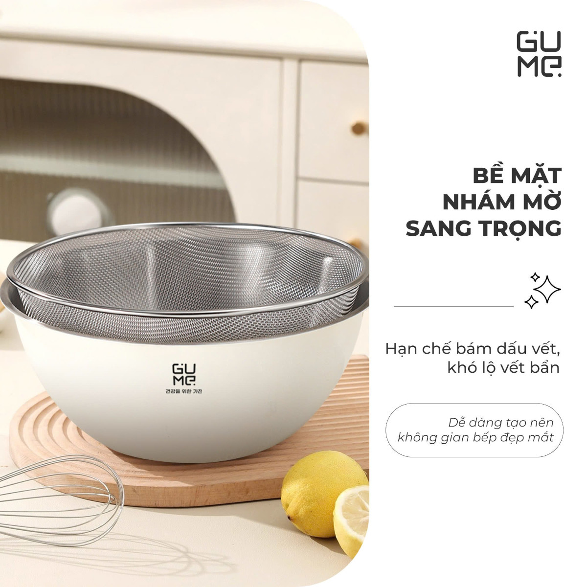 Bộ rổ chậu Inox 304 Hàn Quốc GM-DR0025 size 25cm