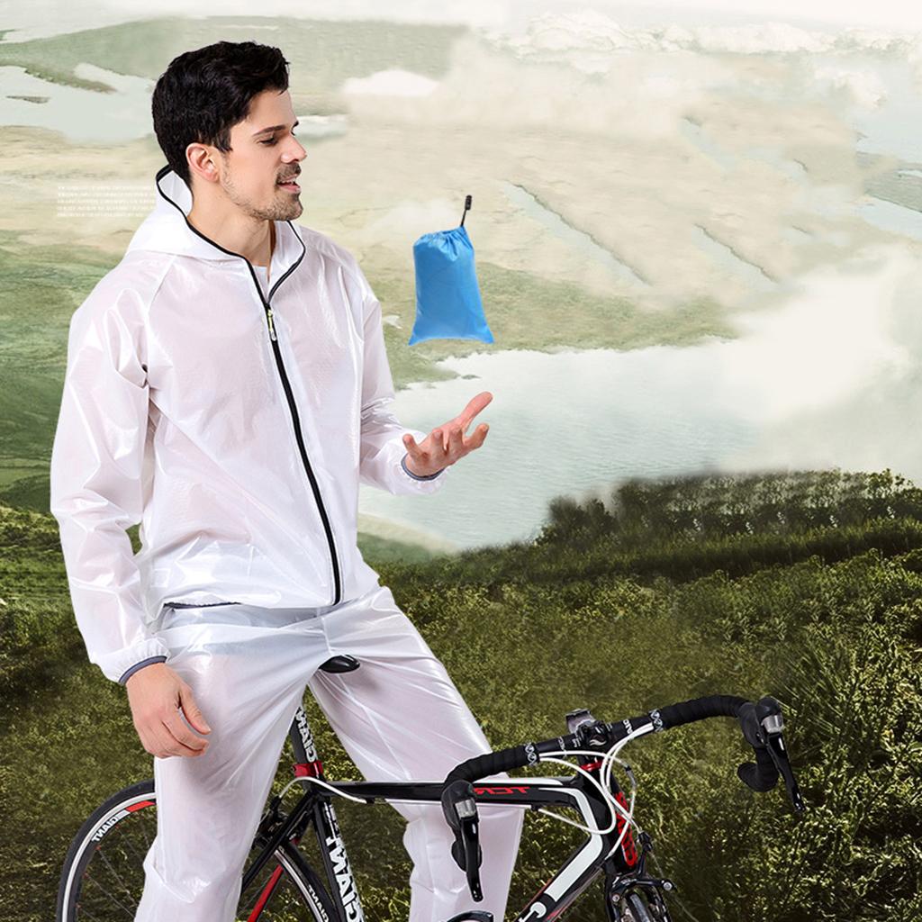 Adult Waterproof Jacket Trousers Rain Suit Jacket and Trousers