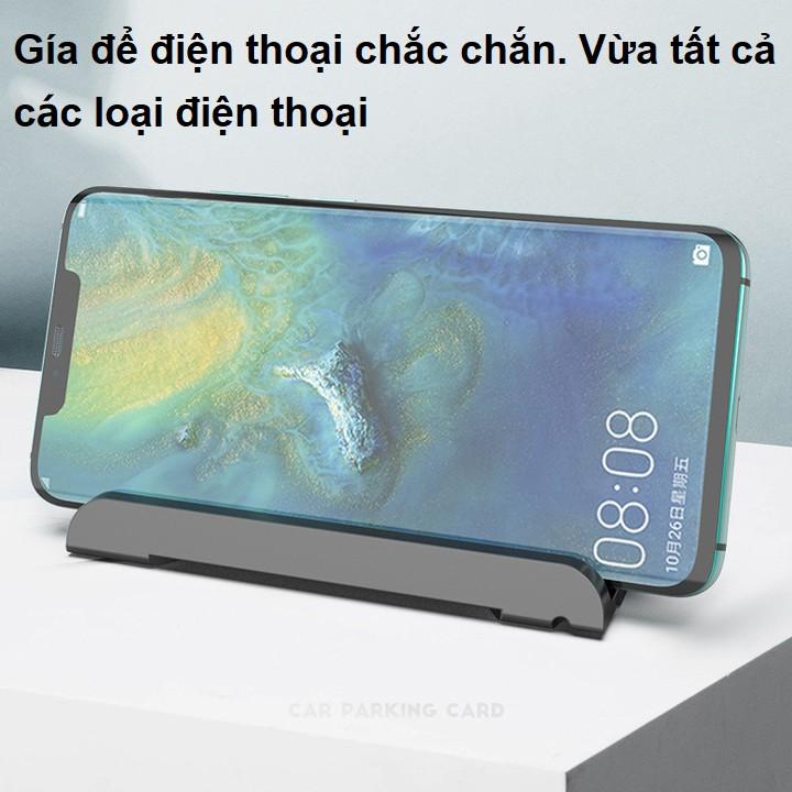 Bảng Số Điện Thoại, Kiêm Giá Đỡ Điện Thoại Trên Taplo Xe Hơi/ Ô Tô Mã BSDT-Z1