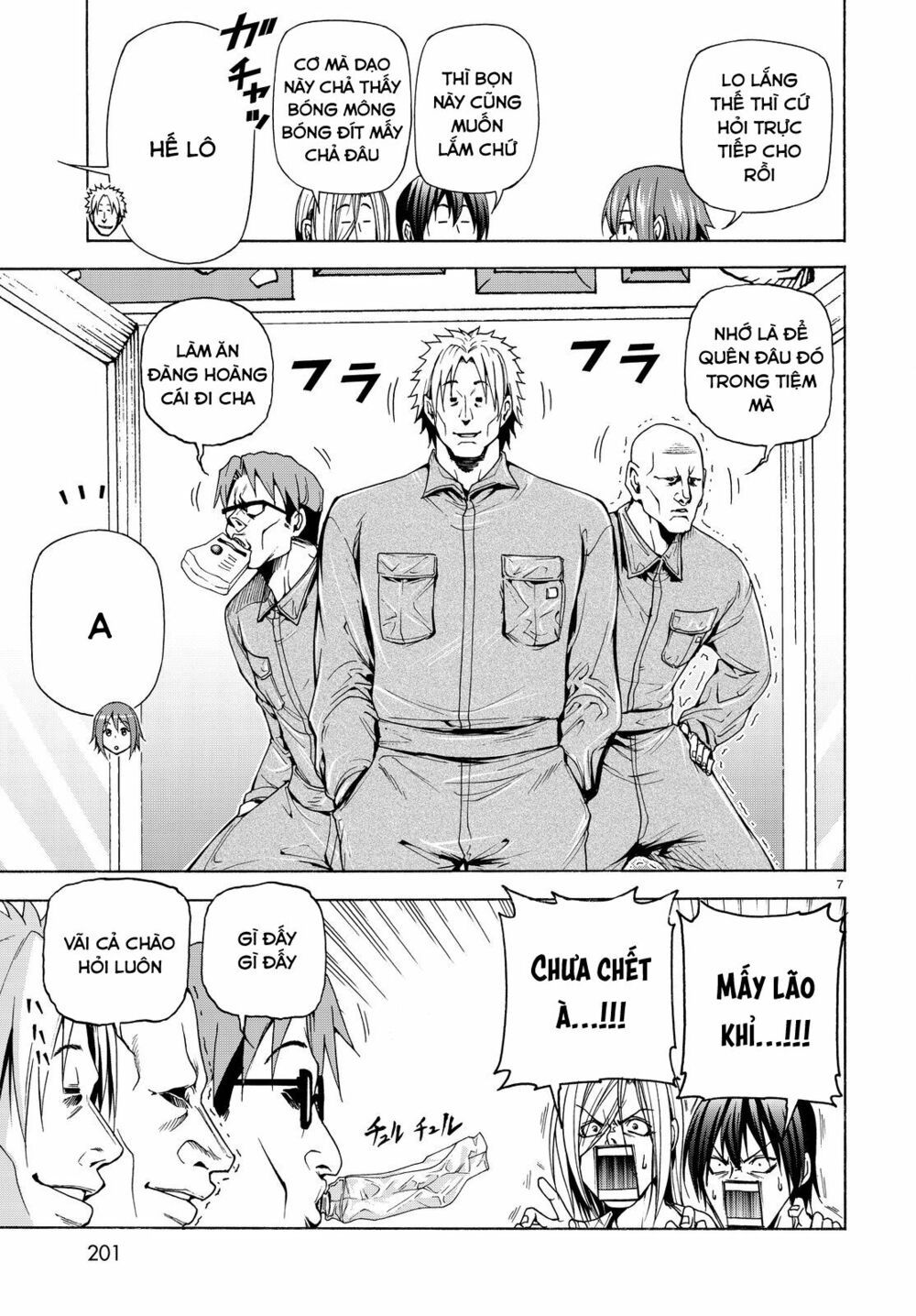 cô gái thích lặn - grand blue chapter 40 7