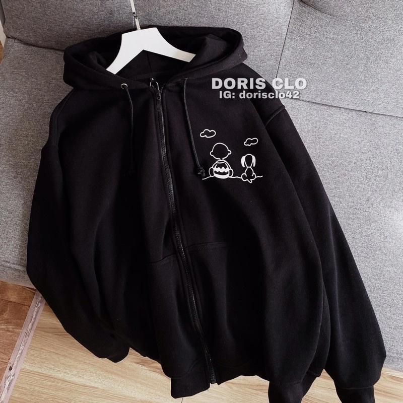 Áo khoác nỉ ngoại ulzzang nam nữ