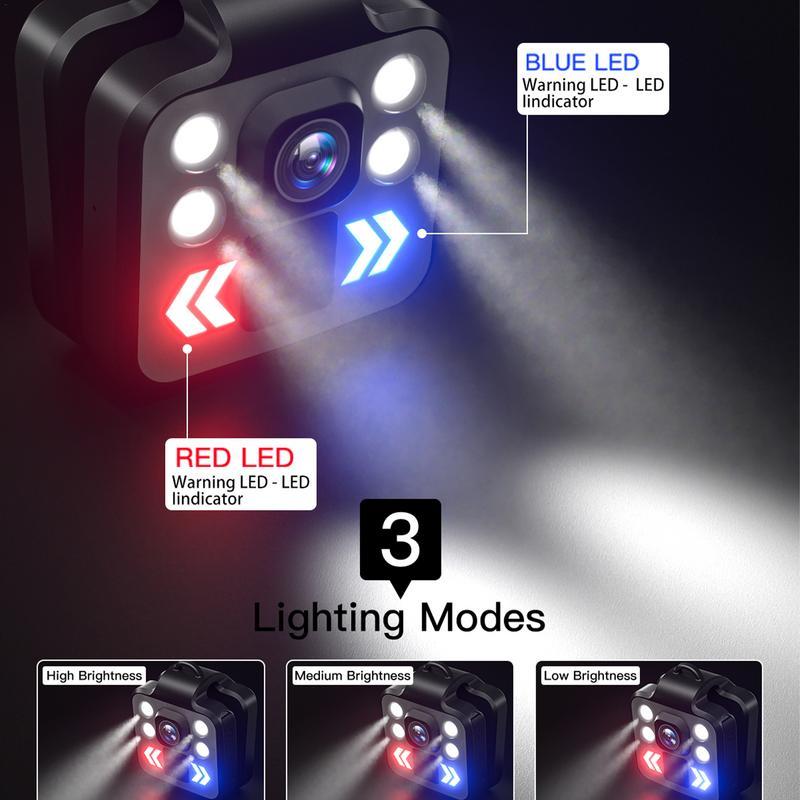 Máy quay máy ảnh cơ thể Mini Máy ghi video Video Sports Night Vision 1080p HD cho nhà bảo vệ bảo vệ thực thi pháp luật ngoài trời tại nhà