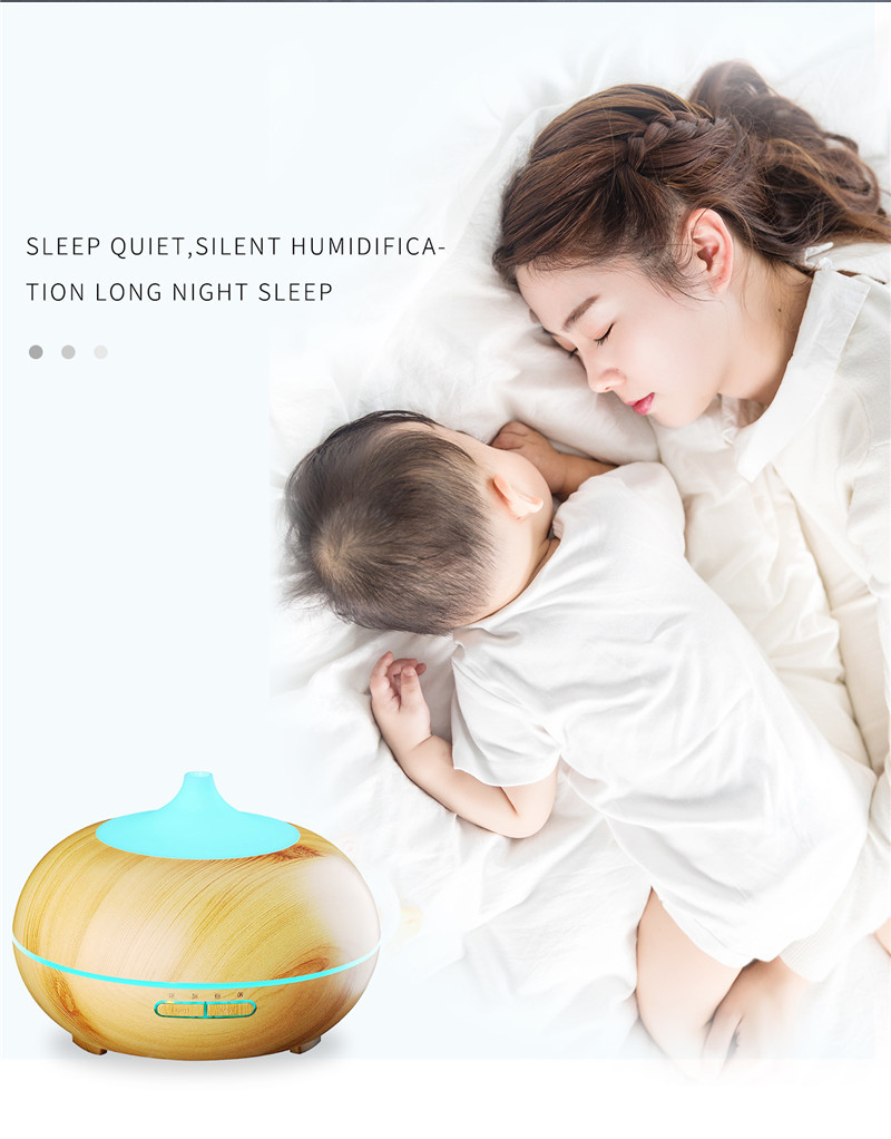 Máy xông tinh dầu bí ngô siêu âm cao cấp dung tích 500 ML có remote điều khiển từ xa + Chai tinh dầu 10 ml + tặng kèm quạt cầm tay 3 cấp độ gió siêu cute