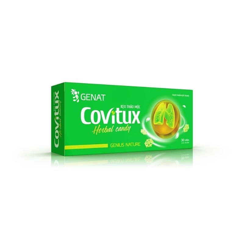 Kẹo thảo mộc Covitux - Genat - Tinh hoa thiên nhiên