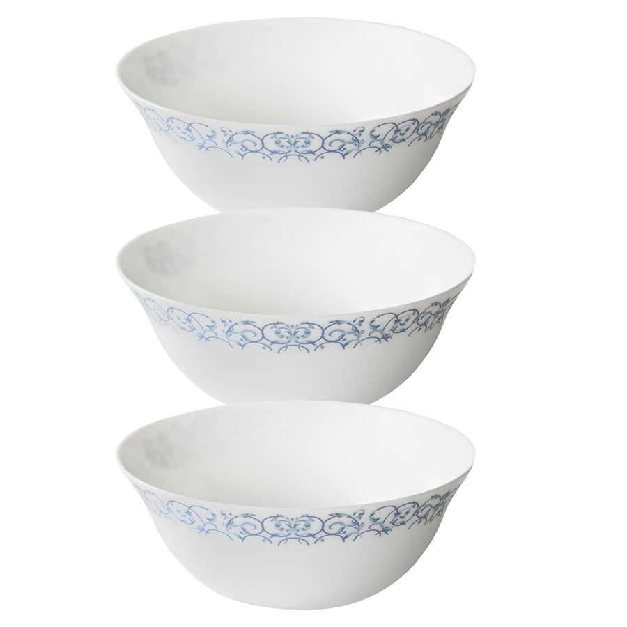 Bộ 3 Tô thủy tinh Diva Ivory R.A - HÀNG CHÍNH HÃNG