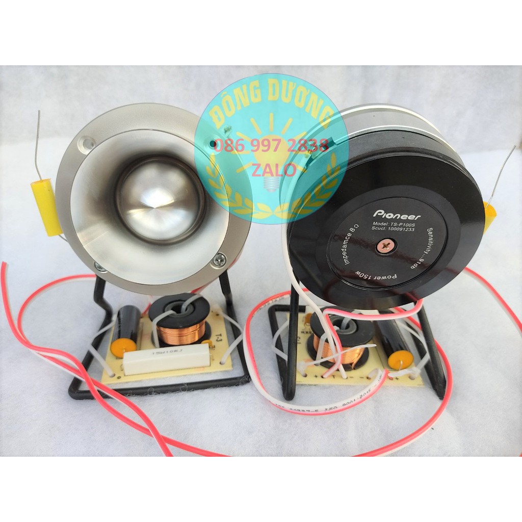 TRỌN BỘ LOA TREBLE RỜI CÔNG SUẤT LỚN COIL 45MM - LOA TĂNG TRÉP