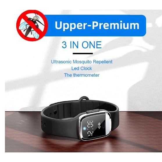 Đồng hồ đeo tay đuổi muỗi côn trùng hiệu quả Ultrasonic XCB