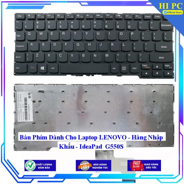 Bàn Phím Dành Cho Laptop LENOVO  IdeaPad G550S - Hàng Nhập Khẩu