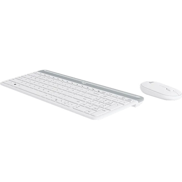 Bộ Bàn phím + Chuột không dây Logitech MK470 màu trắng-Hàng chính hãng