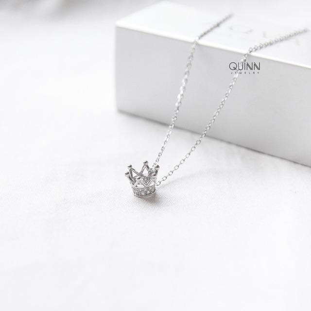 Dây chuyền Quinn - Dây chuyền vương miện đính đá bé xinh