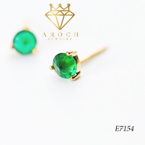 Khuyên tai bạc Ý s925 E7154 - AROCH Jewelry