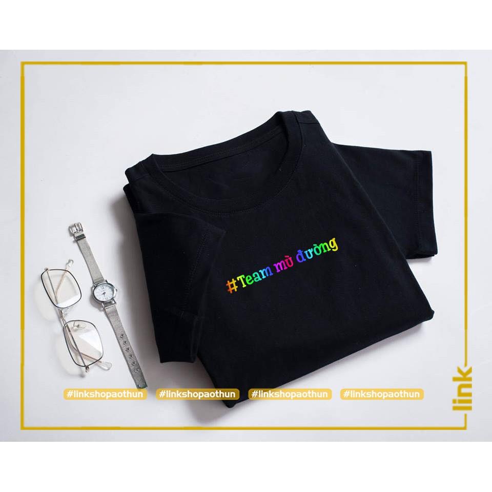 Áo Hashtag Team Lầy Lội phản quang 7 màu tay lỡ unisex