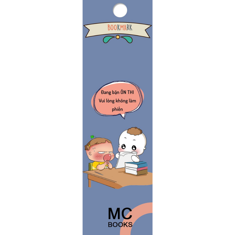 Bookmark - Thẻ Đánh Dấu Trang Hình Chipi Đáng Yêu Cho Bé