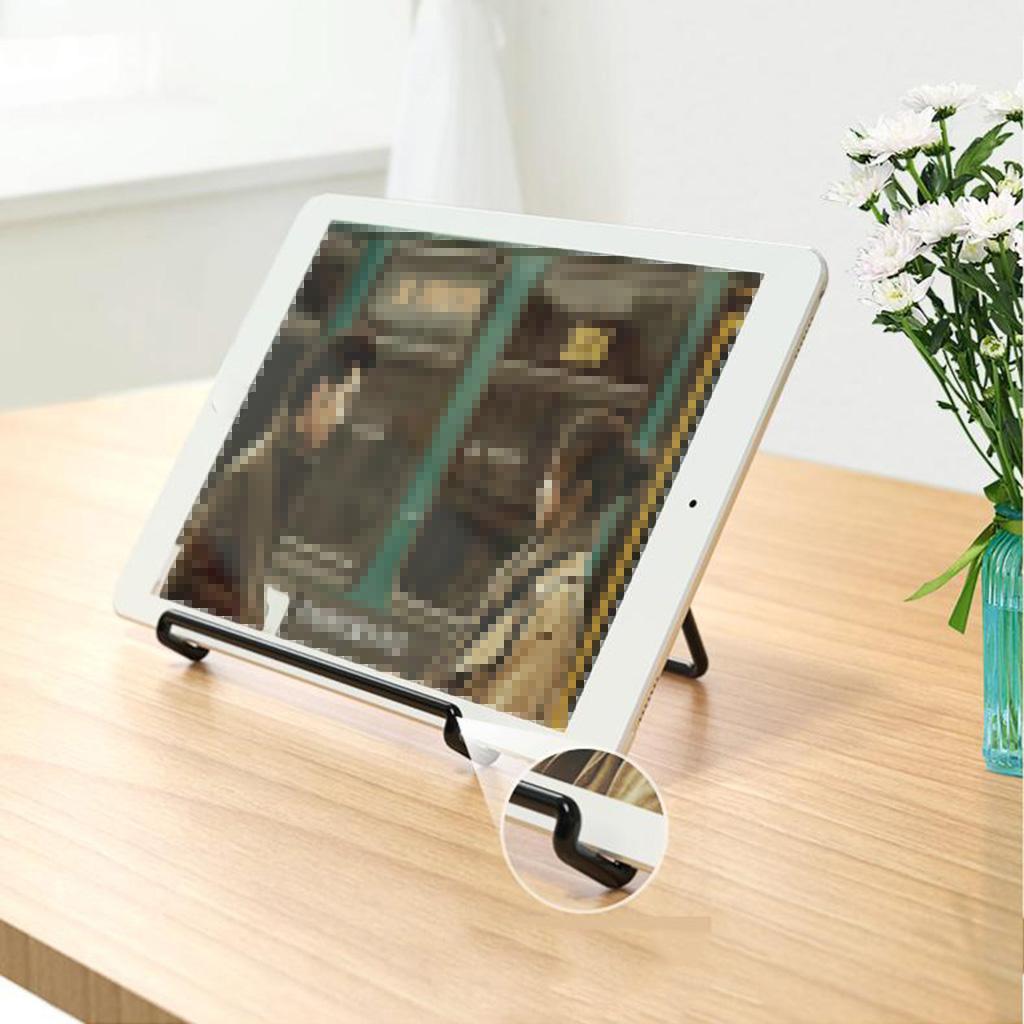 2 x Phone Holder, Metal 0°~180° Muti-Angle Adjustable Desk Phone Holder Tablet Stand Comaptible for All Moblie Phones,Tablets