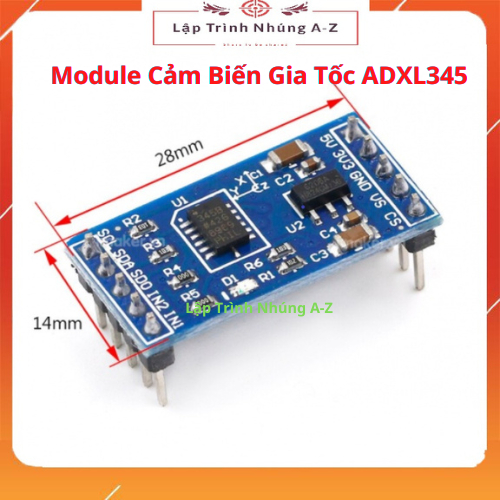 [Lập Trình Nhúng A-Z][3] Module Cảm Biến Gia Tốc ADXL345