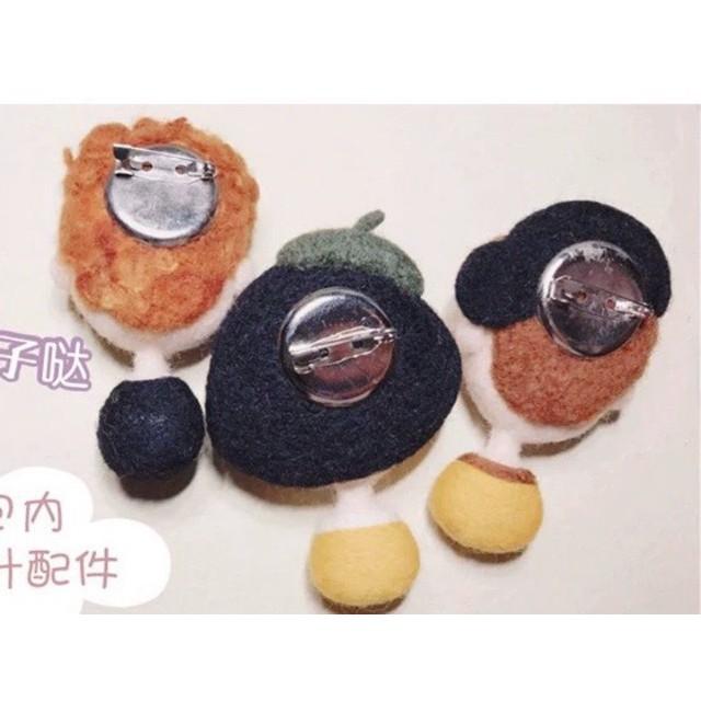 Khuy cài sắt nhiều kiểu, dẻ dán vô bảng tên, đồ handmade