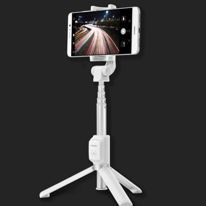 Gậy Chụp Ảnh Tự Sướng Bluetooth Huawei Tripod AF15 White - Hàng Nhập Khẩu