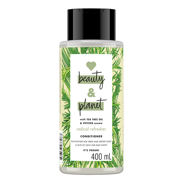 Combo Gội Xả + Sữa Tắm Love Beauty And Planet Detox Tóc Sạch Sâu &amp; Thanh Lọc Da (400ml/Chai)