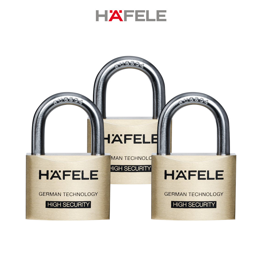 Bộ 3 ổ khoá Keyed Alike Hafele - 482.01.975  (Hàng chính hãng)